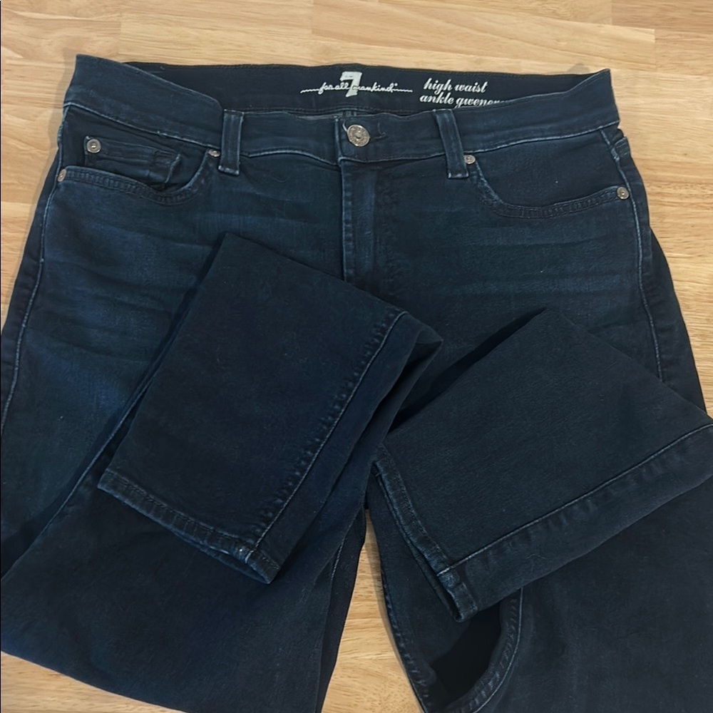 7 for all Mankind High Waist ankle gwenevere Jeans